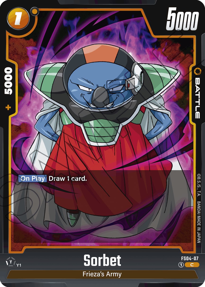 Sorbet [Starter Deck: Frieza] | Fandemonia Ltd