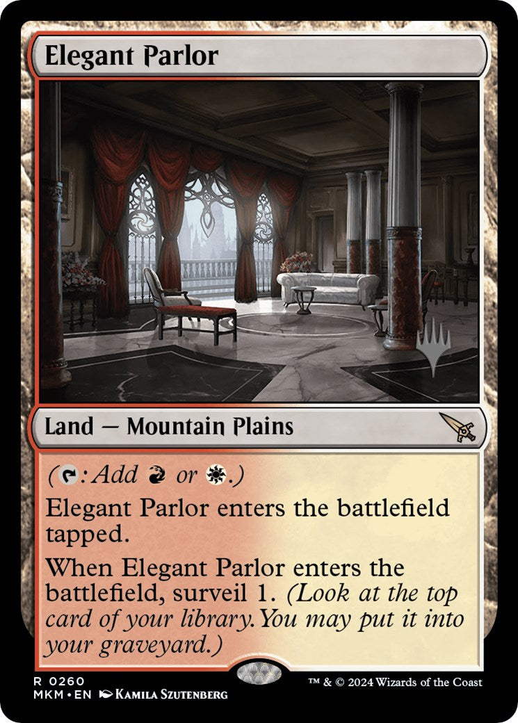 Elegant Parlor (Promo Pack) [Murders at Karlov Manor Promos] | Fandemonia Ltd