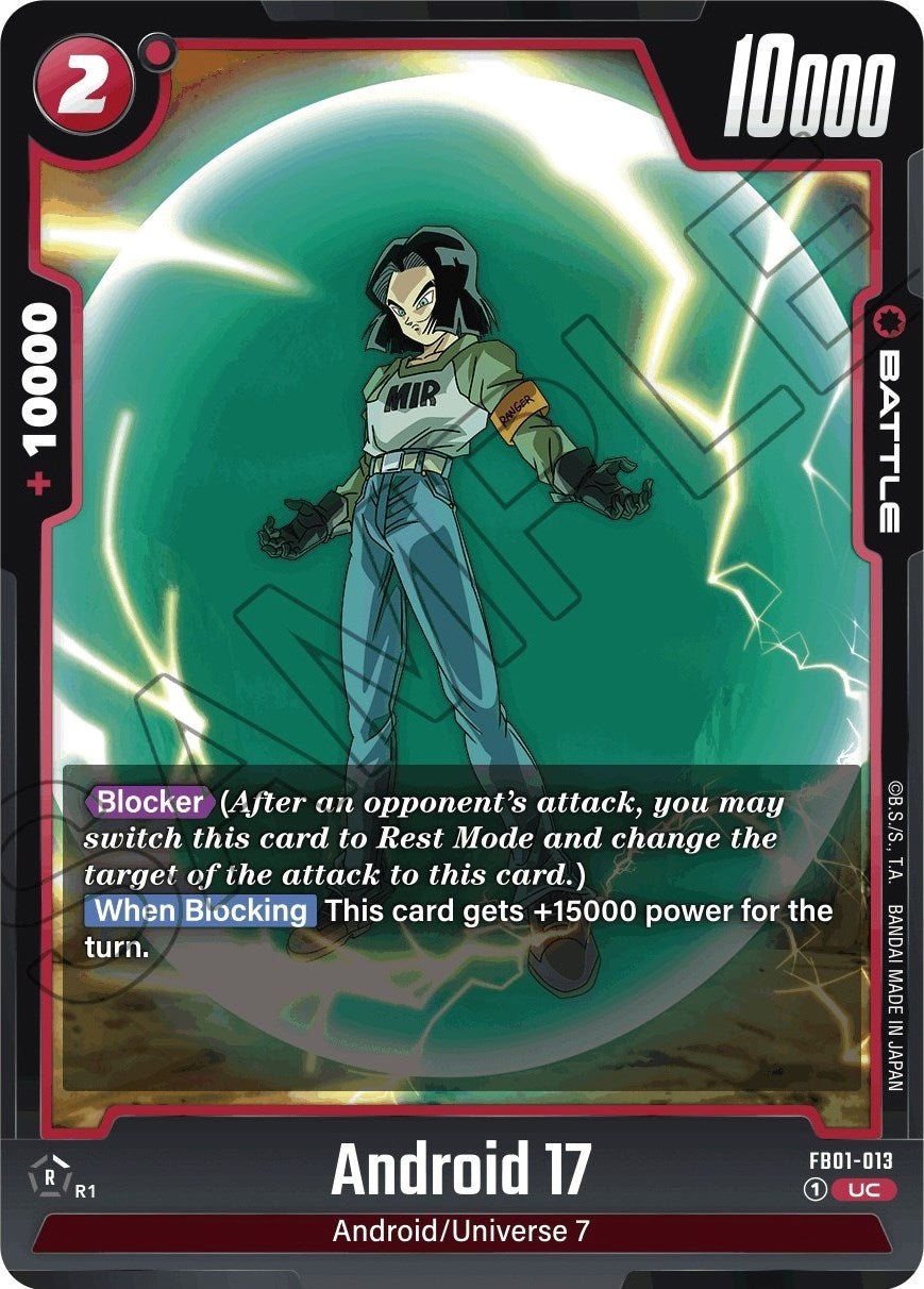 Android 17 (FB01-013) [Awakened Pulse] | Fandemonia Ltd