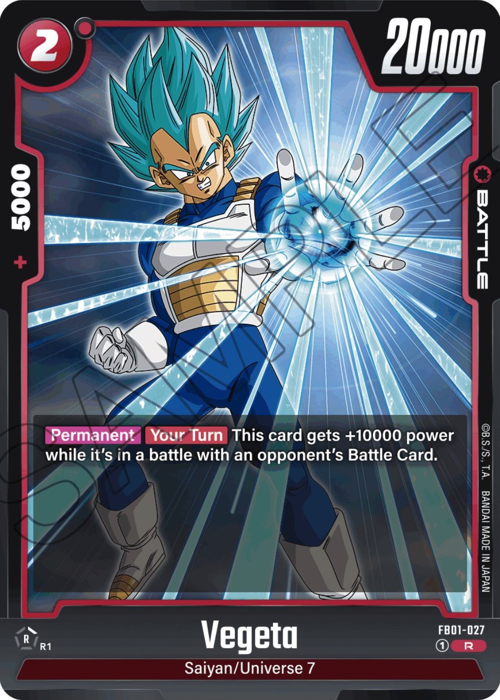 Vegeta (FB01-027) [Awakened Pulse] | Fandemonia Ltd