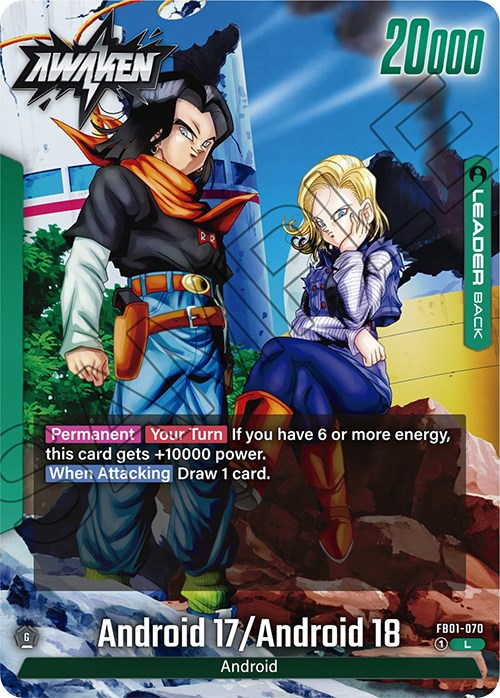 Android 17 (FB01-070) [Awakened Pulse] | Fandemonia Ltd