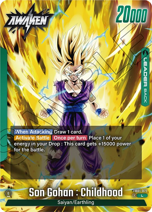 Son Gohan : Childhood (FB01-071) [Awakened Pulse] | Fandemonia Ltd