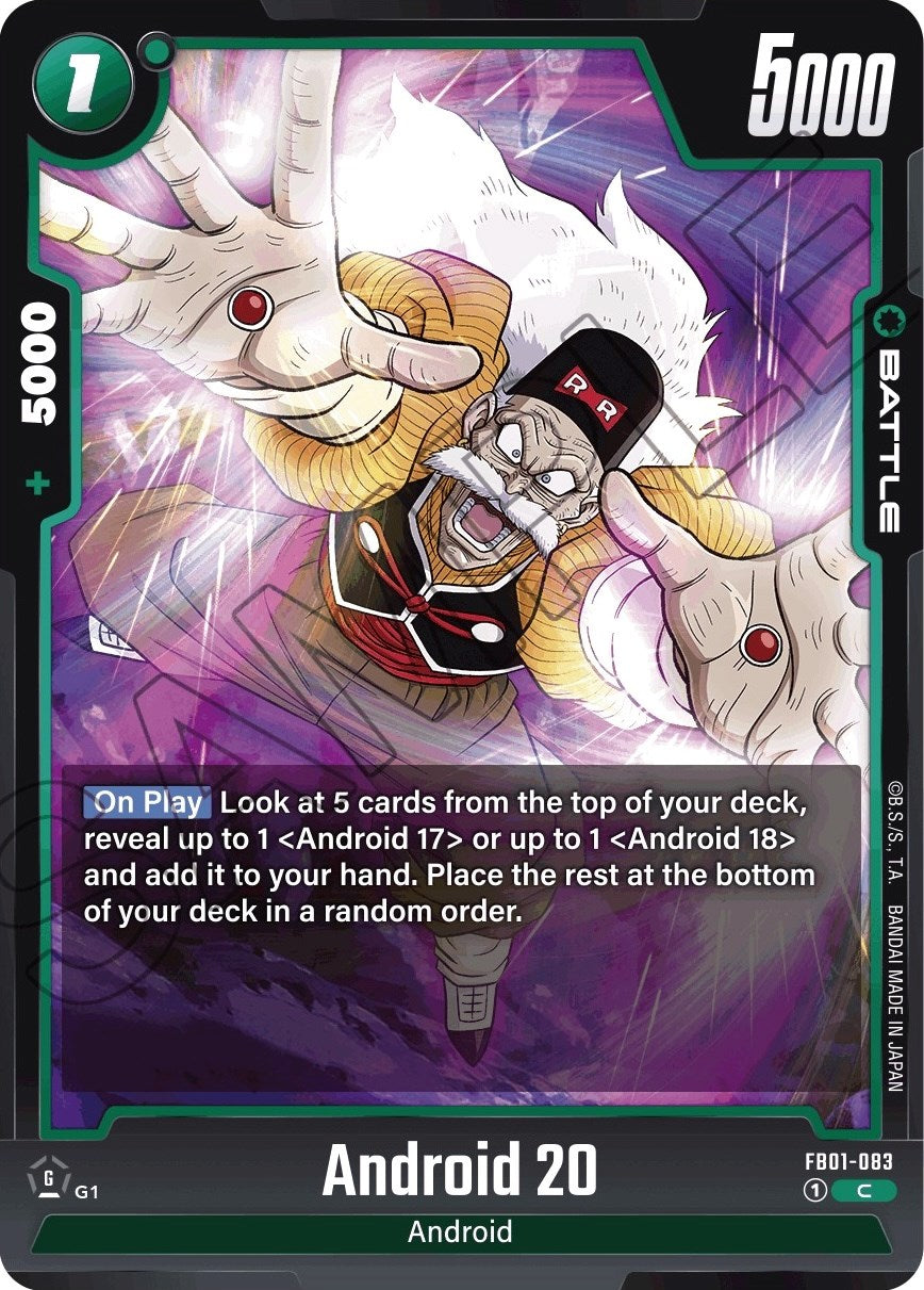 Android 20 (FB01-083) [Awakened Pulse] | Fandemonia Ltd