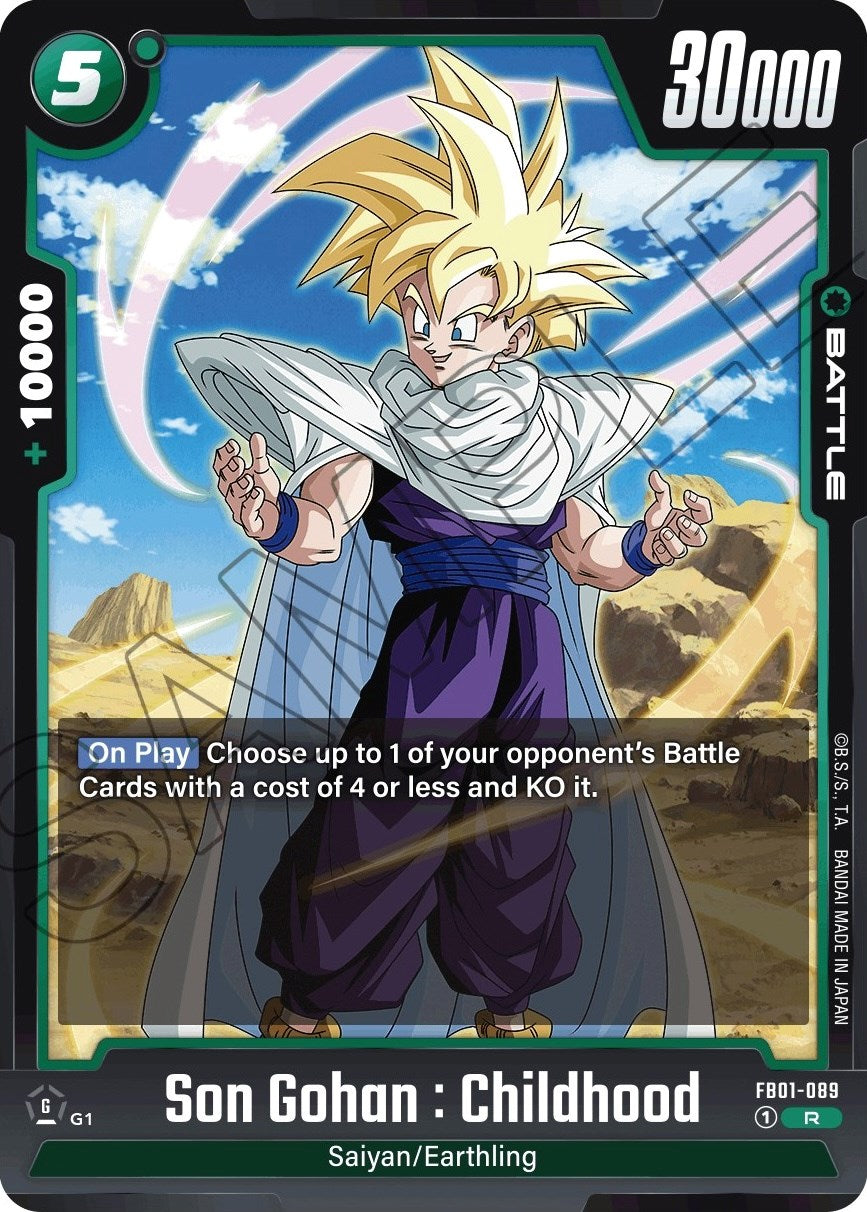 Son Gohan : Childhood (FB01-089) [Awakened Pulse] | Fandemonia Ltd