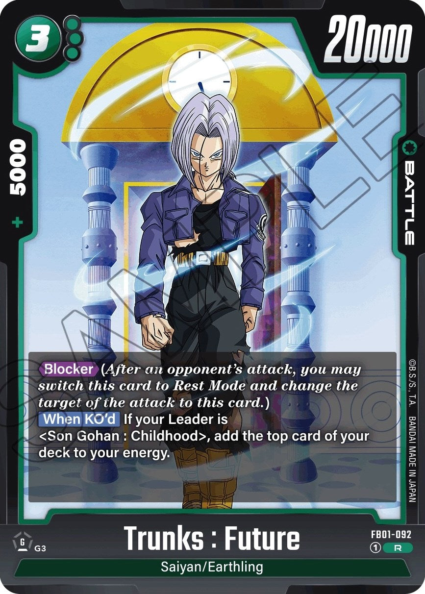 Trunks : Future (FB01-092) [Awakened Pulse] | Fandemonia Ltd