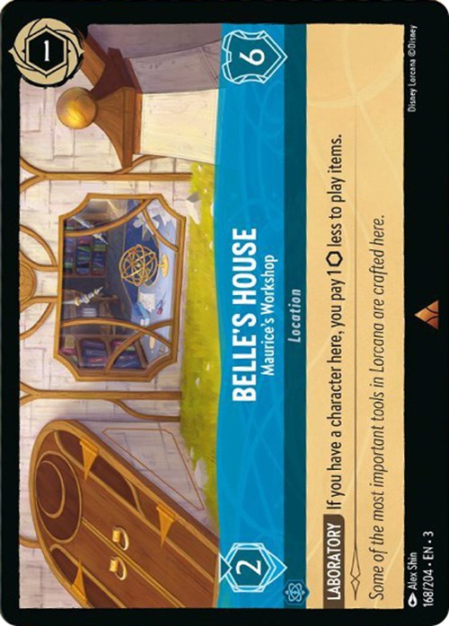 Belle's House - Maurice's Workshop (168/204) [Into the Inklands] | Fandemonia Ltd
