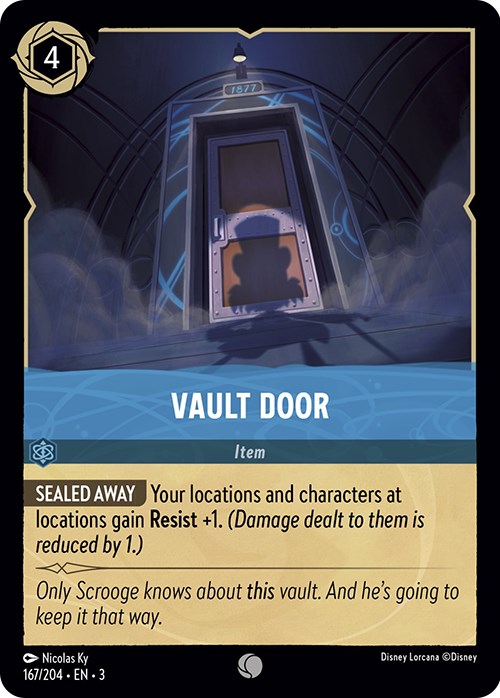 Vault Door (167/204) [Into the Inklands] | Fandemonia Ltd
