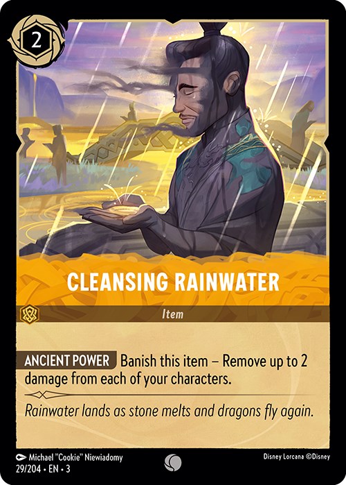 Cleansing Rainwater (29/204) [Into the Inklands] | Fandemonia Ltd