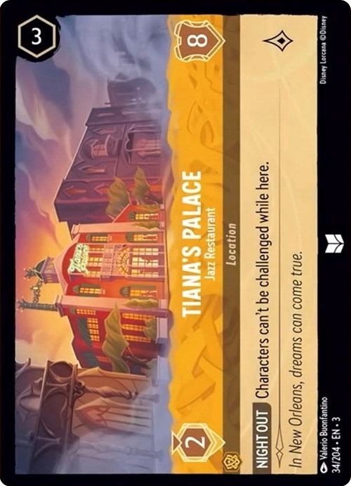 Tiana's Palace - Jazz Restaurant (34/204) [Into the Inklands] | Fandemonia Ltd