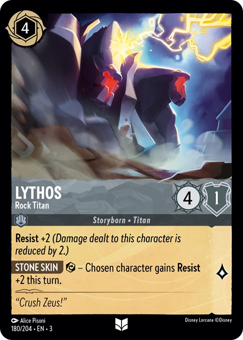 Lythos - Rock Titan (180/204) [Into the Inklands] | Fandemonia Ltd