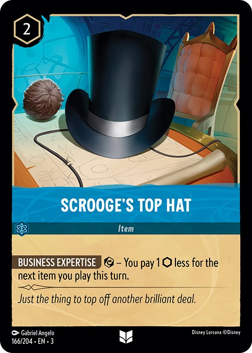 Scrooge's Top Hat (166/204) [Into the Inklands] | Fandemonia Ltd
