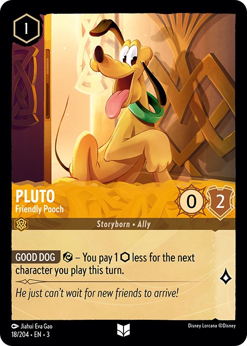 Pluto - Friendly Pooch (18/204) [Into the Inklands] | Fandemonia Ltd