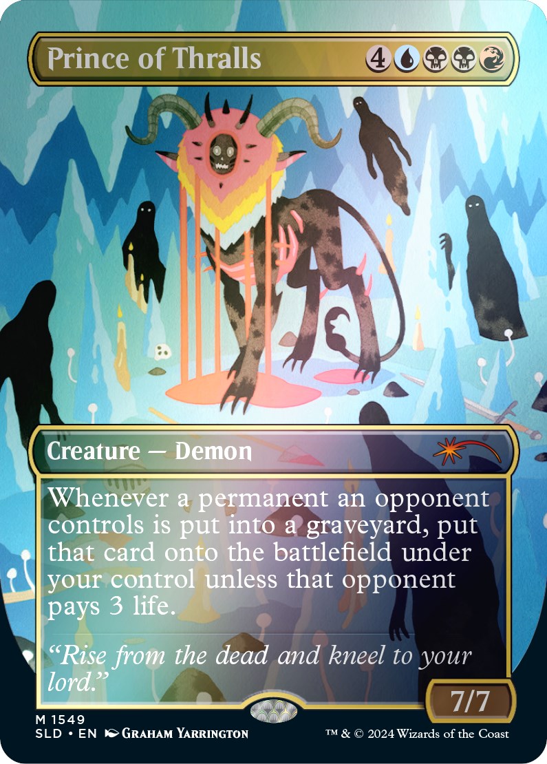 Prince of Thralls (Rainbow Foil) [Secret Lair Drop Series] | Fandemonia Ltd