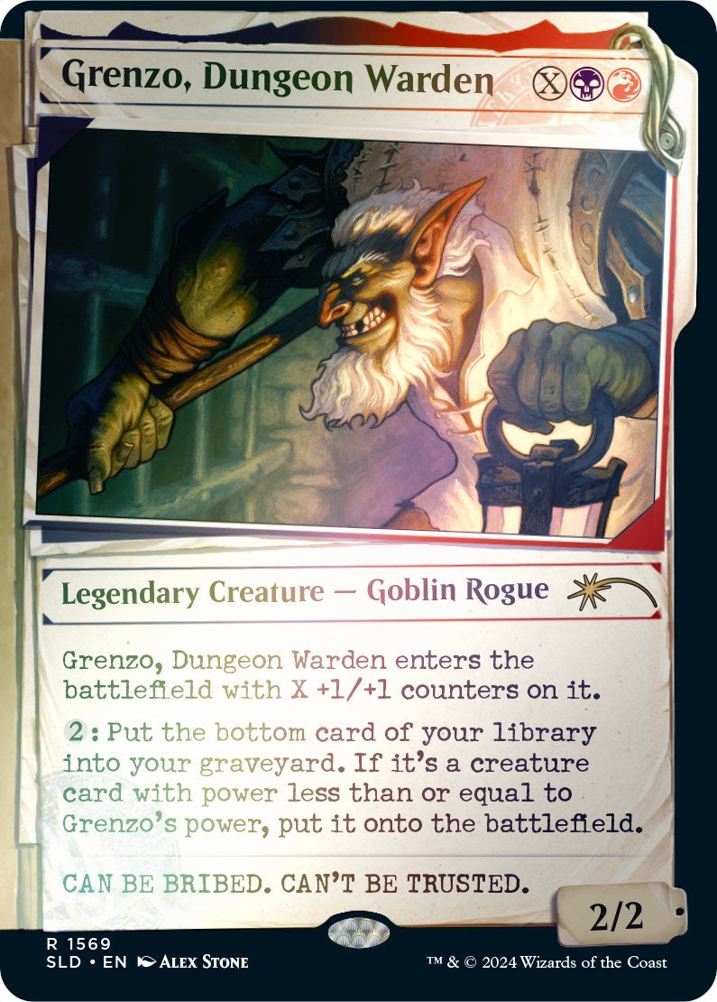 Grenzo, Dungeon Warden (Rainbow Foil) [Secret Lair Drop Series] | Fandemonia Ltd