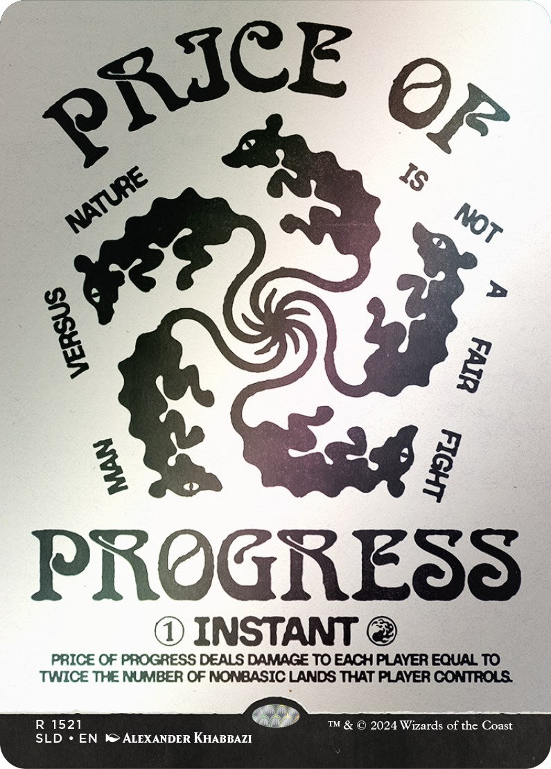 Price of Progress (Rainbow Foil) [Secret Lair Drop Series] | Fandemonia Ltd