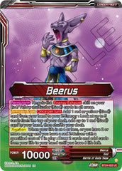 Beerus // Beerus, Pursuing the Power of the Gods (BT24-002) [Beyond Generations] | Fandemonia Ltd