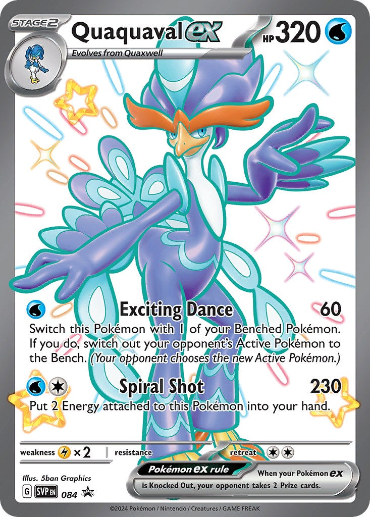 Quaquaval ex (084) (Jumbo Card) [Scarlet & Violet: Black Star Promos] | Fandemonia Ltd