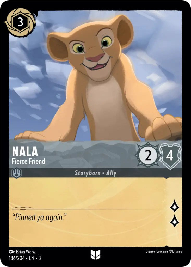 Nala - Fierce Friend (186/204) [Into the Inklands] | Fandemonia Ltd