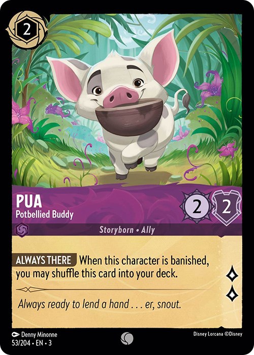 Pua - Potbellied Buddy (53/204) [Into the Inklands] | Fandemonia Ltd