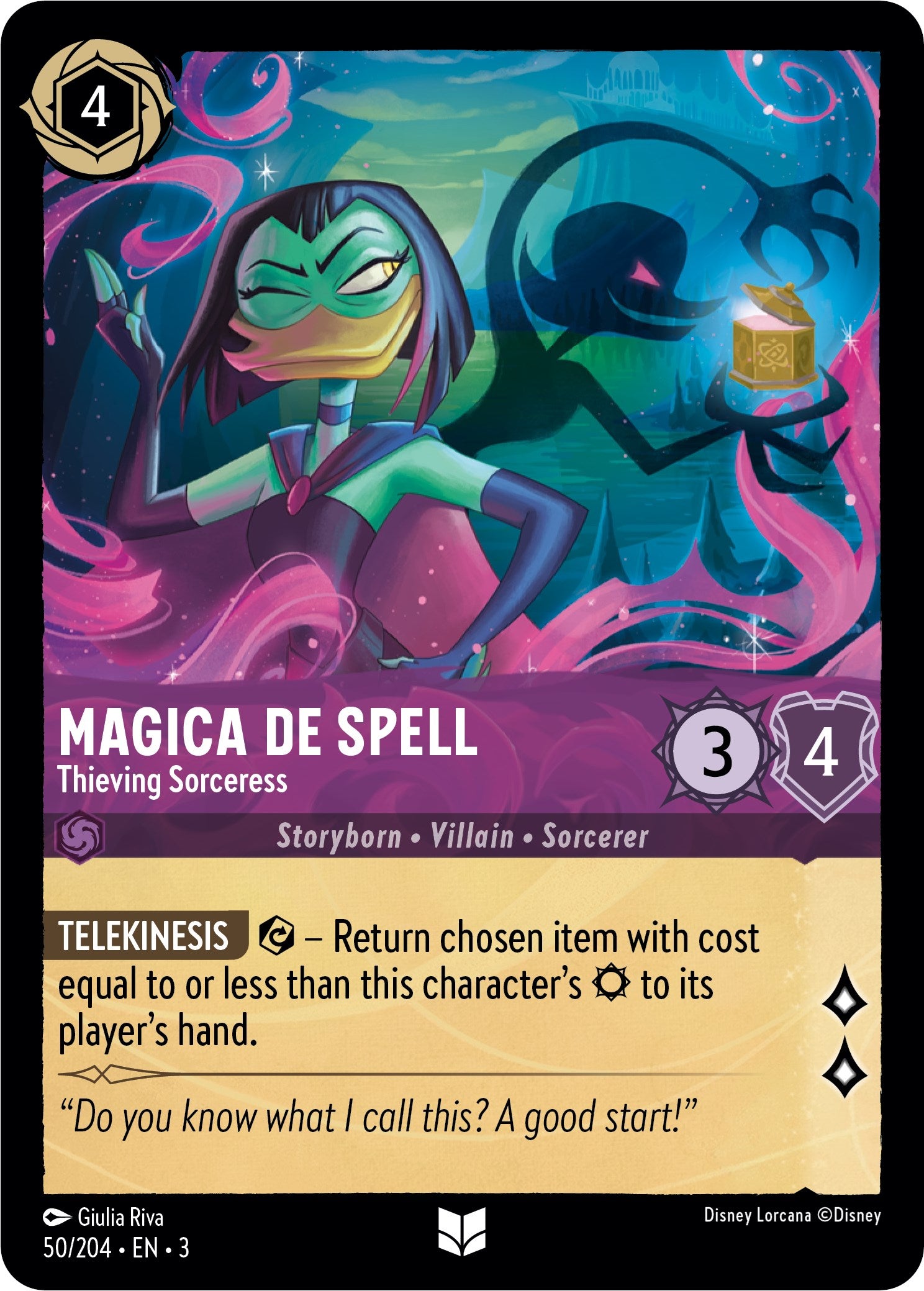 Magica De Spell - Thieving Sorceress (50/204) [Into the Inklands] | Fandemonia Ltd