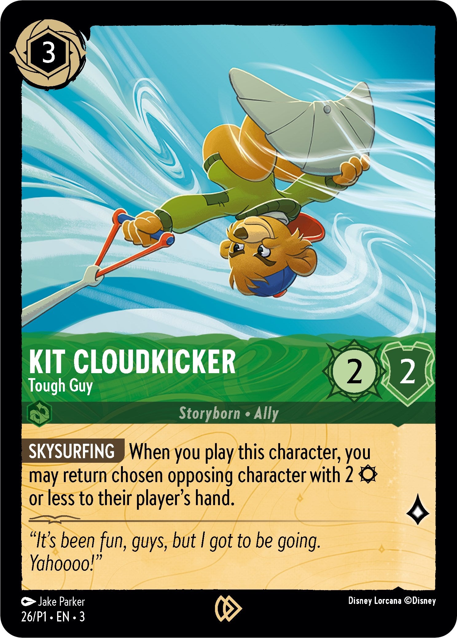 Kit Cloudkicker - Tough Guy (26) [Promo Cards] | Fandemonia Ltd