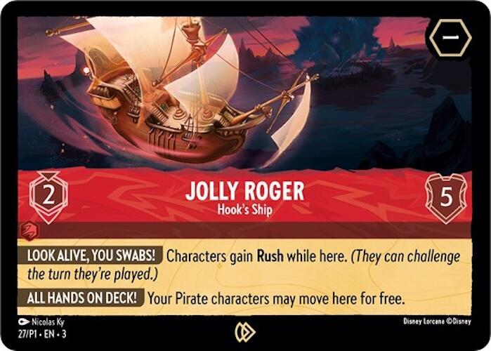 Jolly Roger - Hook's Ship (27) [Promo Cards] | Fandemonia Ltd