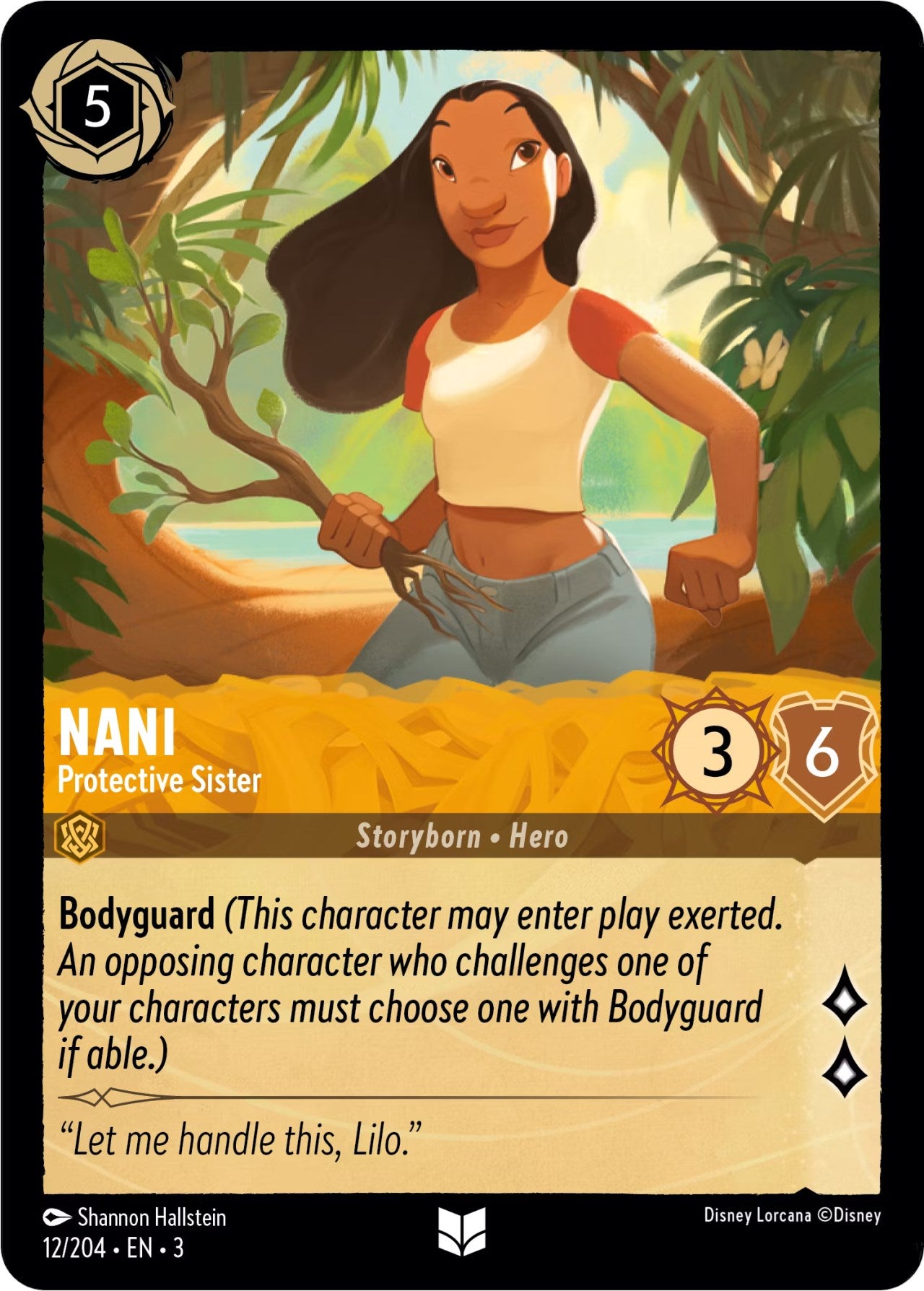 Nani - Protective Sister (12/204) [Into the Inklands] | Fandemonia Ltd