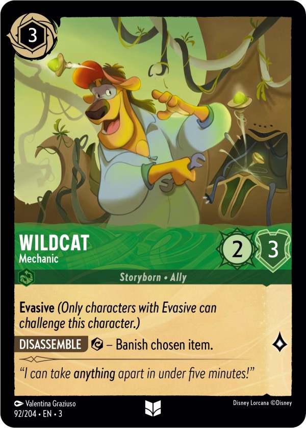 Wildcat - Mechanic (92/204) [Into the Inklands] | Fandemonia Ltd