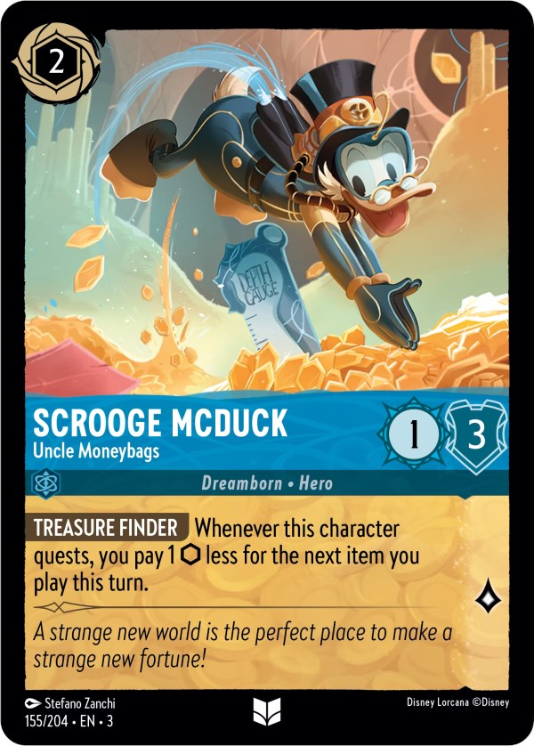 Scrooge McDuck - Uncle Moneybags (155/204) [Into the Inklands] | Fandemonia Ltd