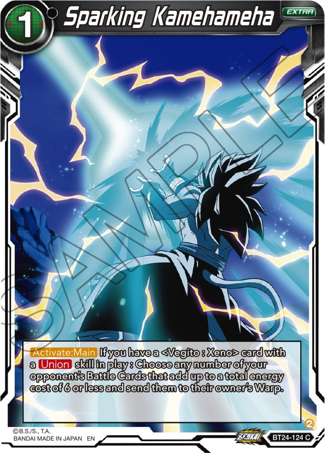 Sparking Kamehameha (BT24-124) [Beyond Generations] | Fandemonia Ltd