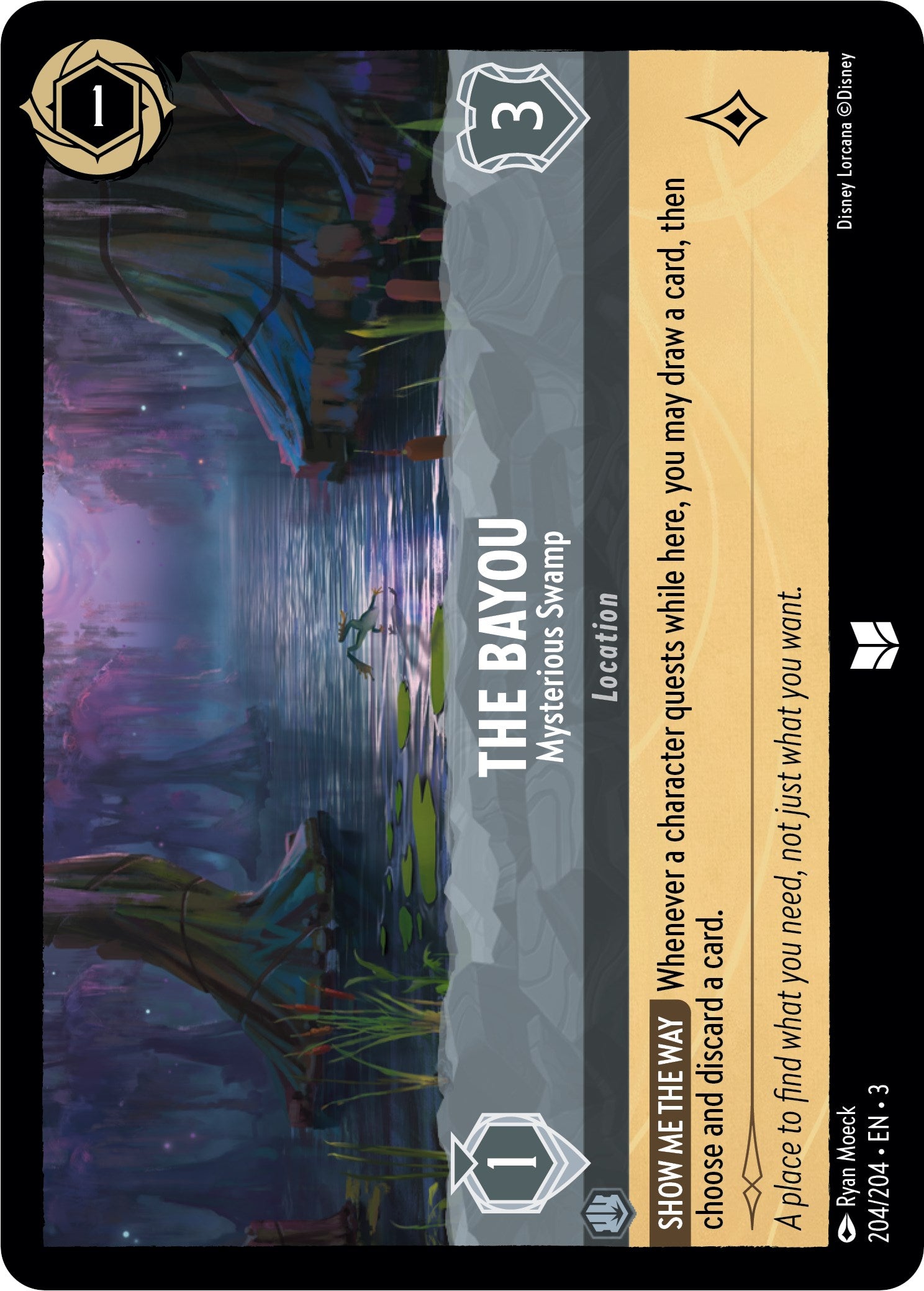 The Bayou - Mysterious Swamp (204/204) [Into the Inklands] | Fandemonia Ltd