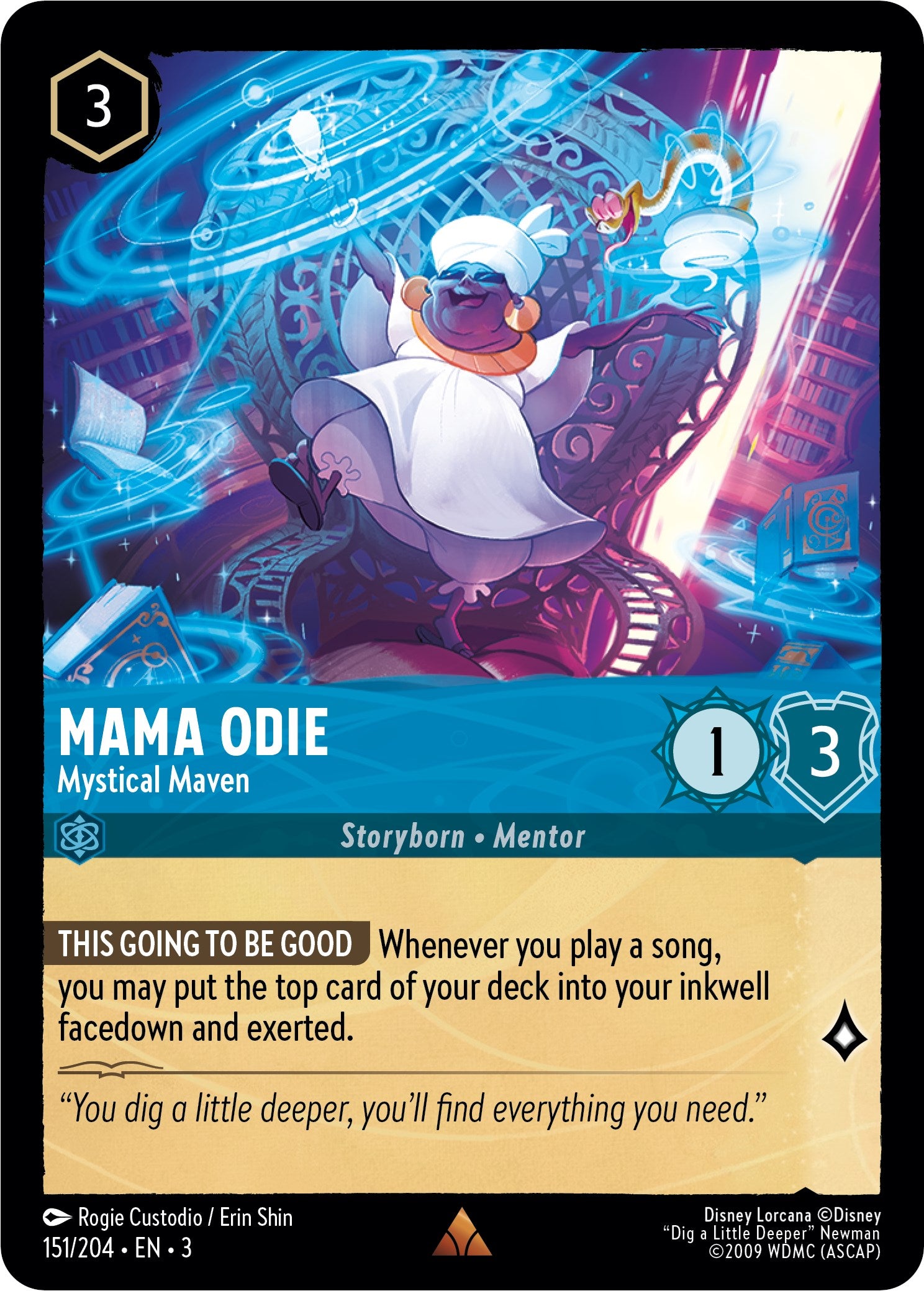 Mama Odie - Mystical Maven (151/204) [Into the Inklands] | Fandemonia Ltd