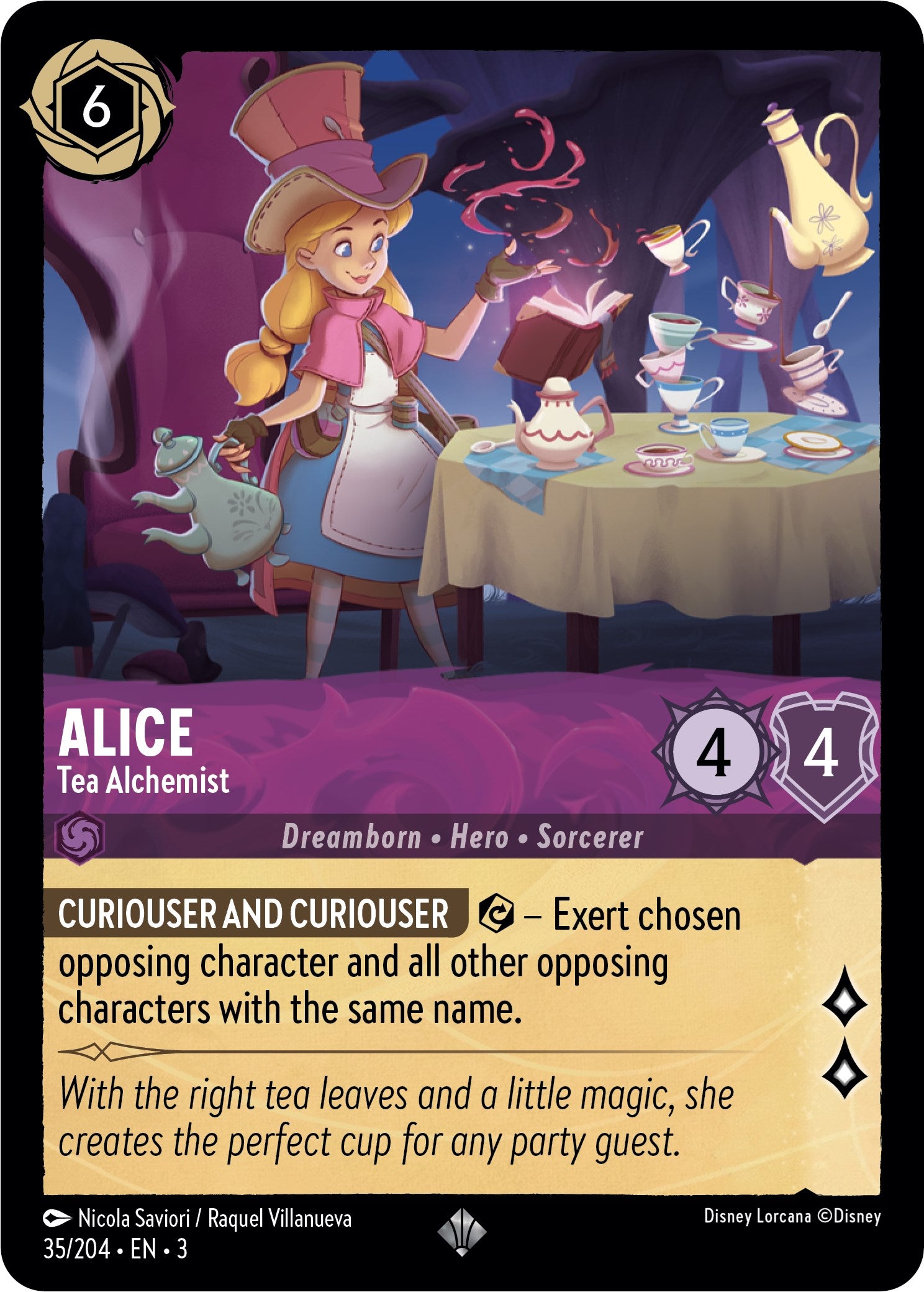 Alice - Tea Alchemist (35/204) [Into the Inklands] | Fandemonia Ltd