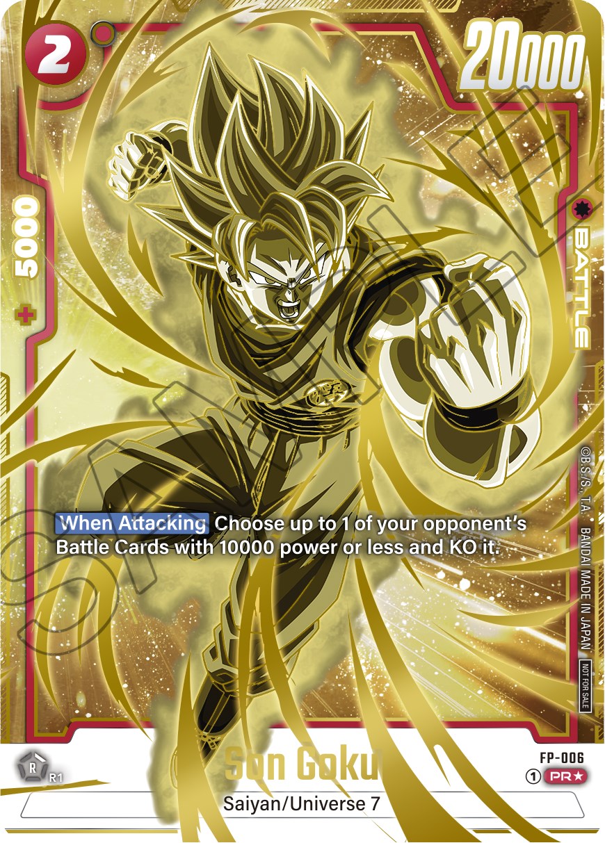 Son Goku (FP-006) (Gold) [Fusion World Promotion Cards] | Fandemonia Ltd