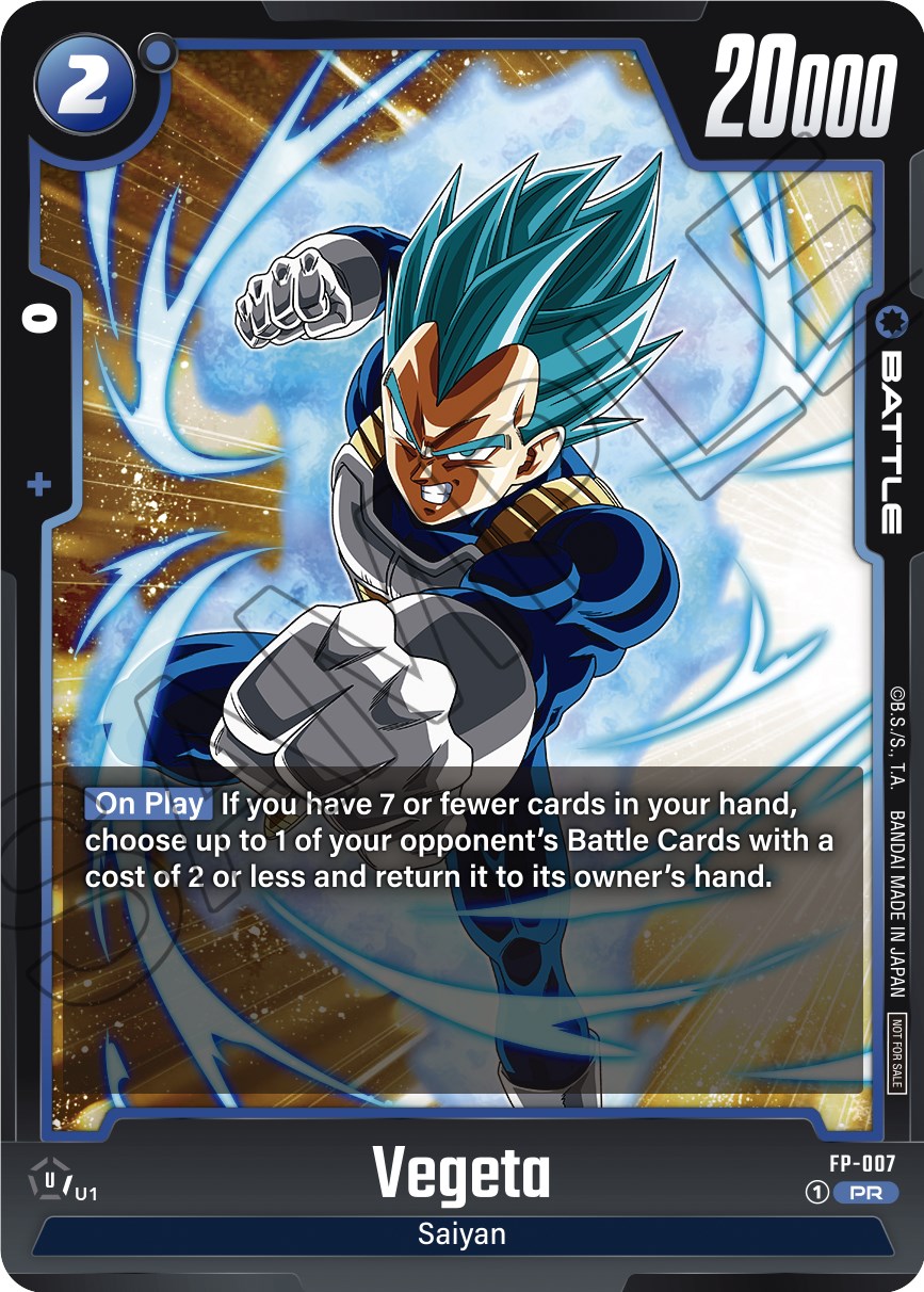 Vegeta (FP-007) [Fusion World Promotion Cards] | Fandemonia Ltd