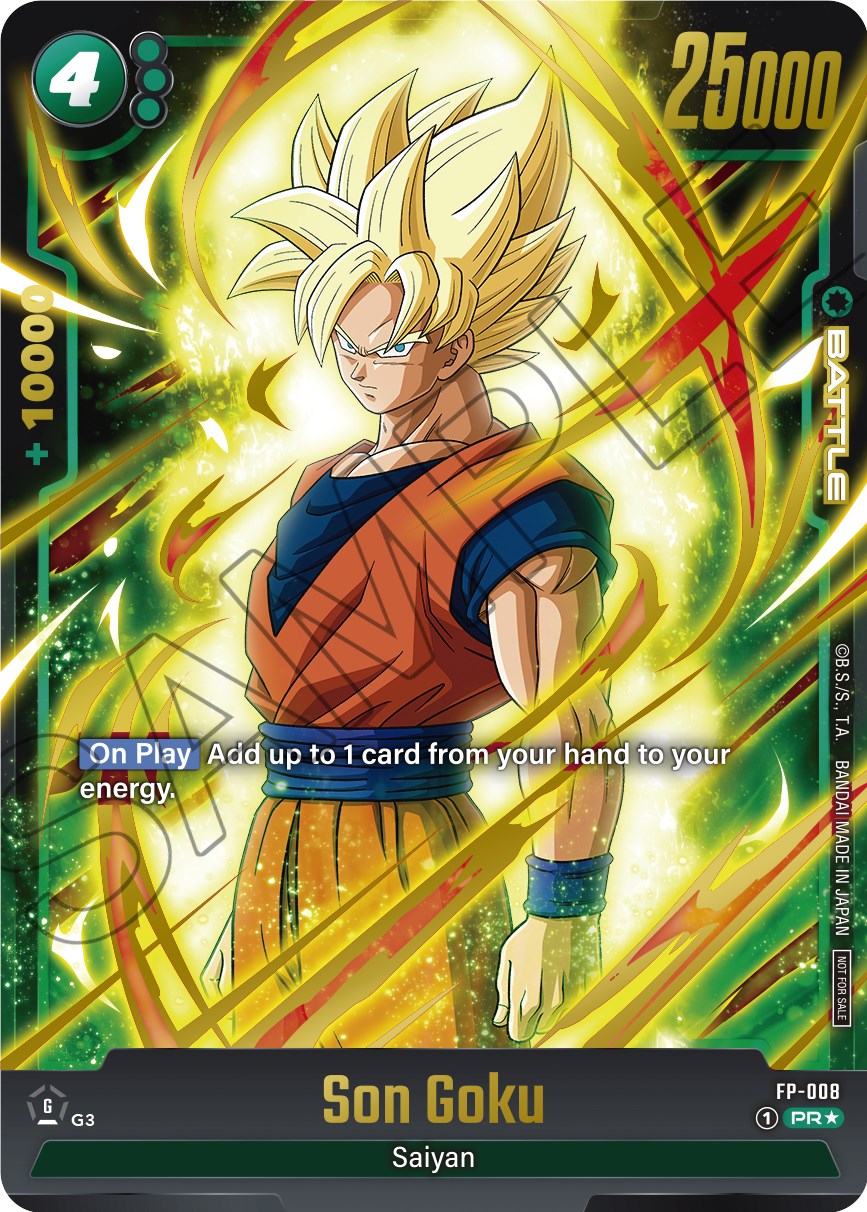 Son Goku (FP-008) (Gold) [Fusion World Promotion Cards] | Fandemonia Ltd