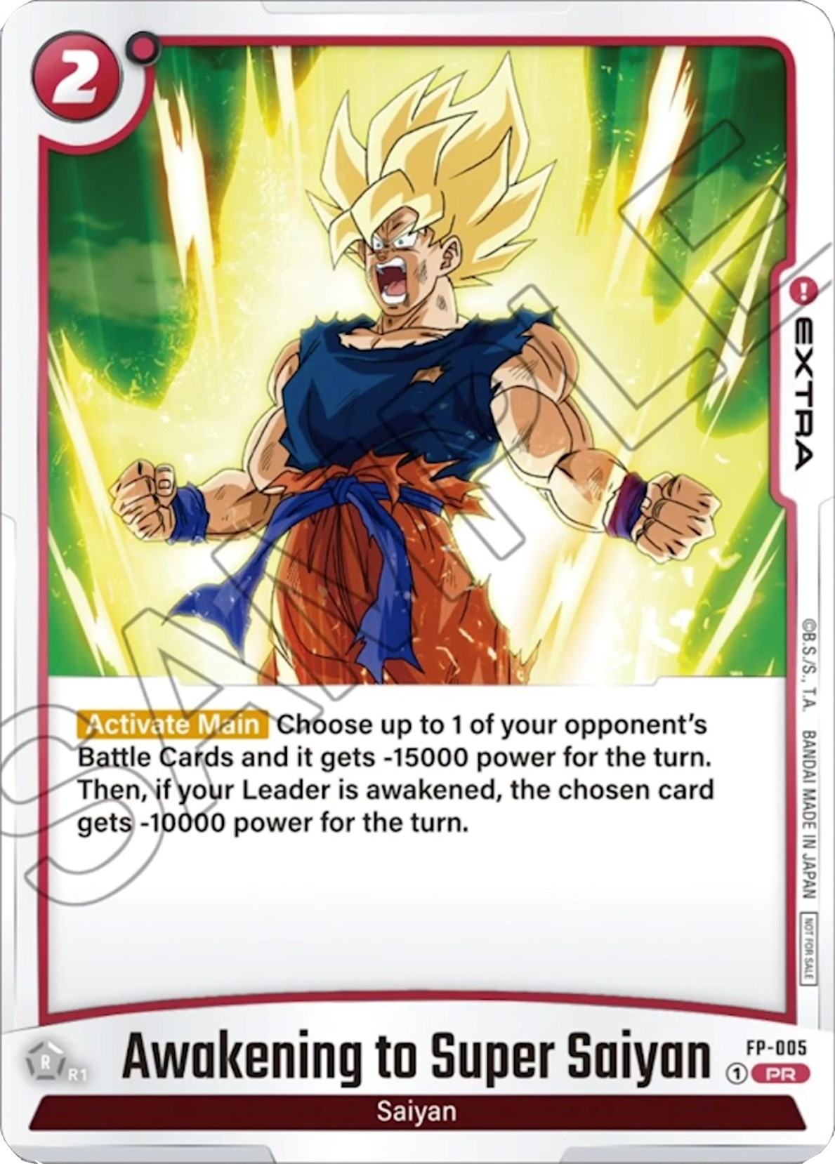 Awakening to Super Saiyan (FP-005) [Fusion World Promotion Cards] | Fandemonia Ltd