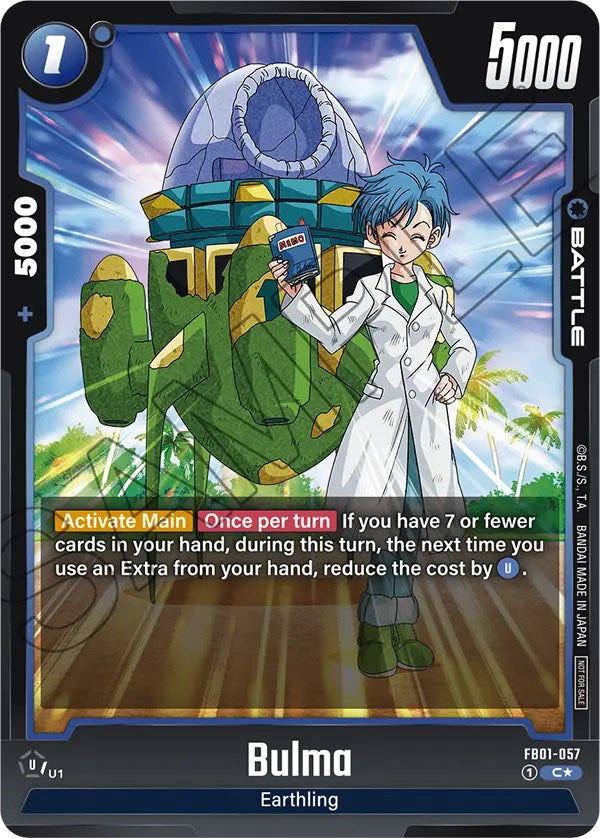 Bulma (Tournament Pack 01) [Fusion World Tournament Cards] | Fandemonia Ltd