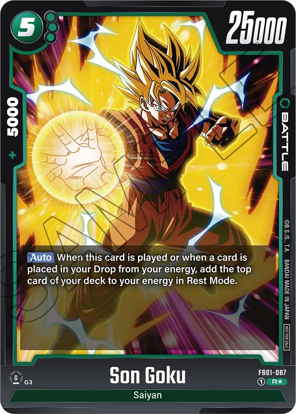 Son Goku (FB01-087) (Tournament Pack 01) [Fusion World Tournament Cards] | Fandemonia Ltd