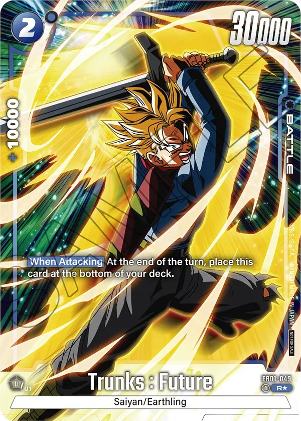 Trunks : Future (FB01-049) (Tournament Pack -Winner- 01) [Fusion World Tournament Cards] | Fandemonia Ltd