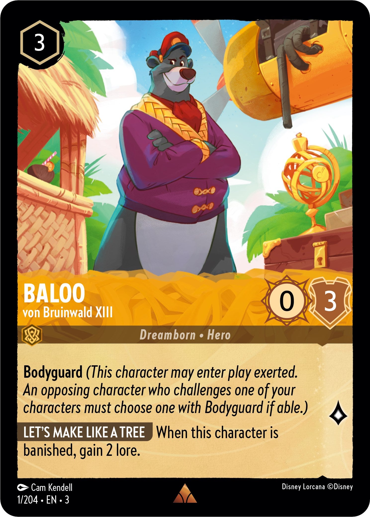 Baloo - von Bruinwald XIII (1/204) [Into the Inklands] | Fandemonia Ltd