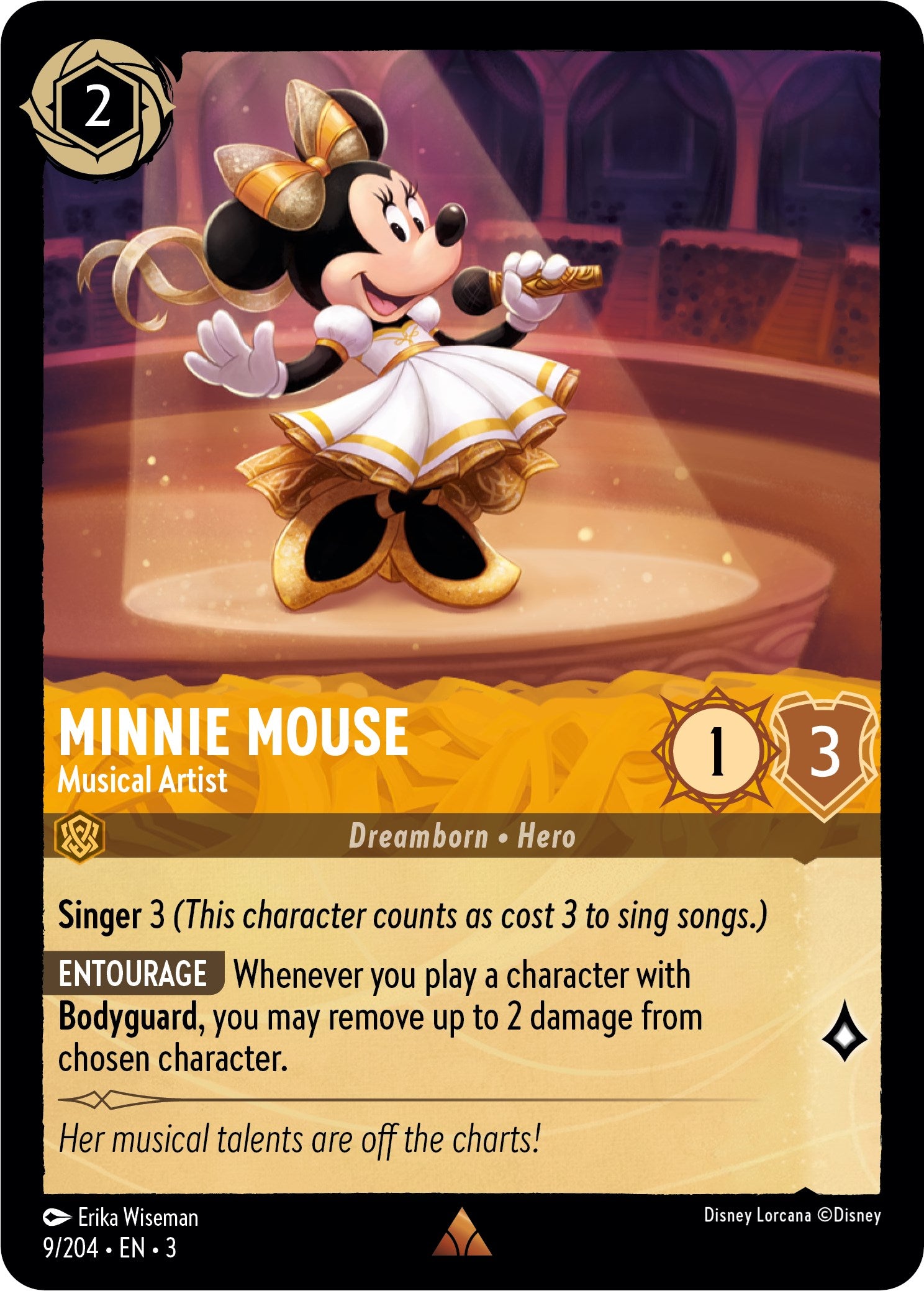 Minnie Mouse - Musical Artist (9/204) [Into the Inklands] | Fandemonia Ltd