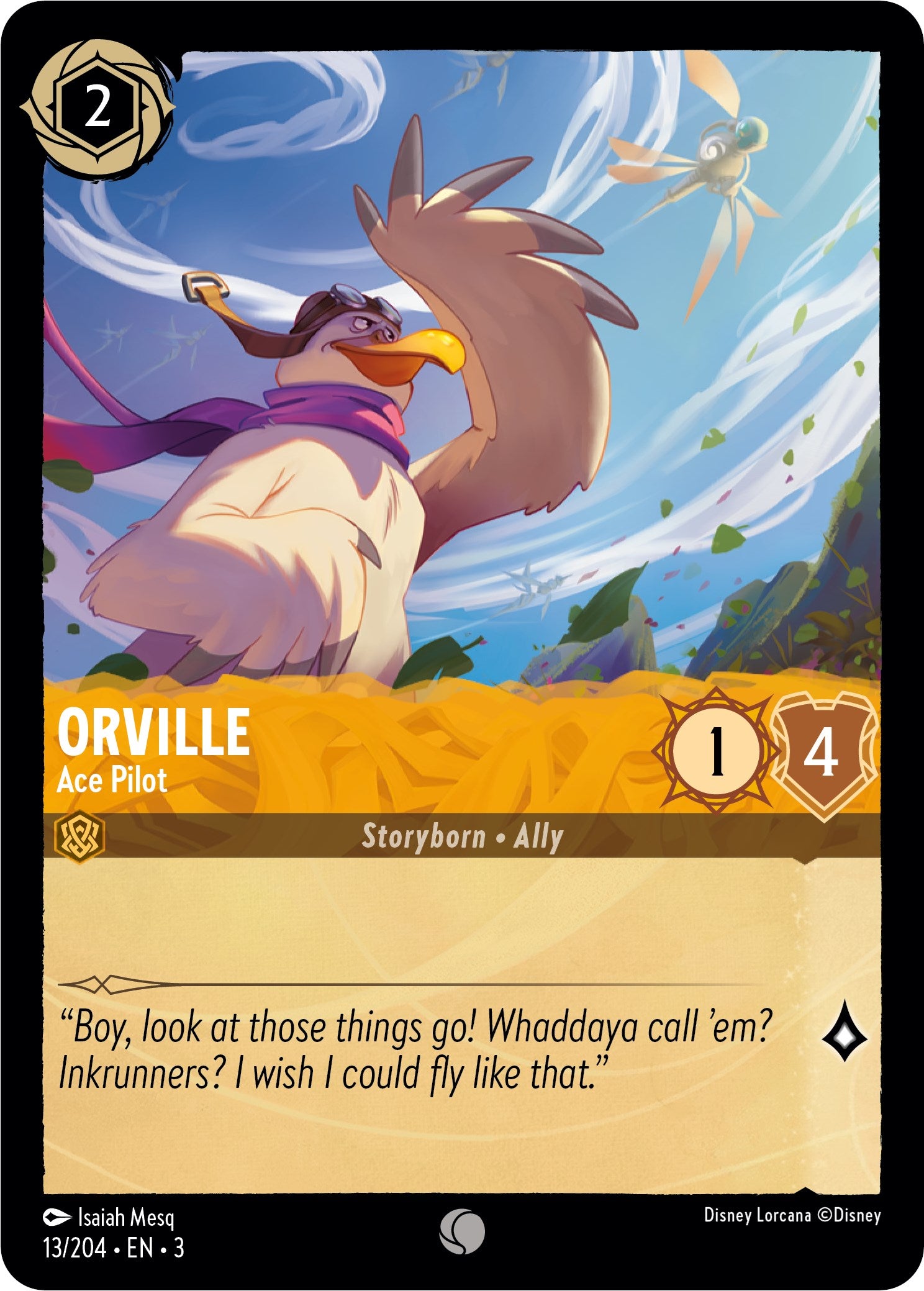 Orville - Ace Pilot (13/204) [Into the Inklands] | Fandemonia Ltd