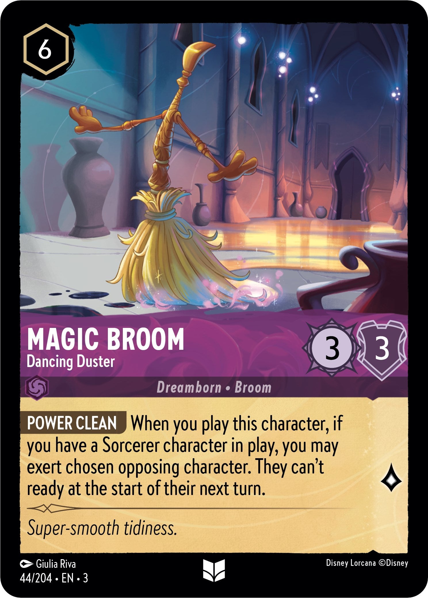 Magic Broom - Dancing Duster (44/204) [Into the Inklands] | Fandemonia Ltd