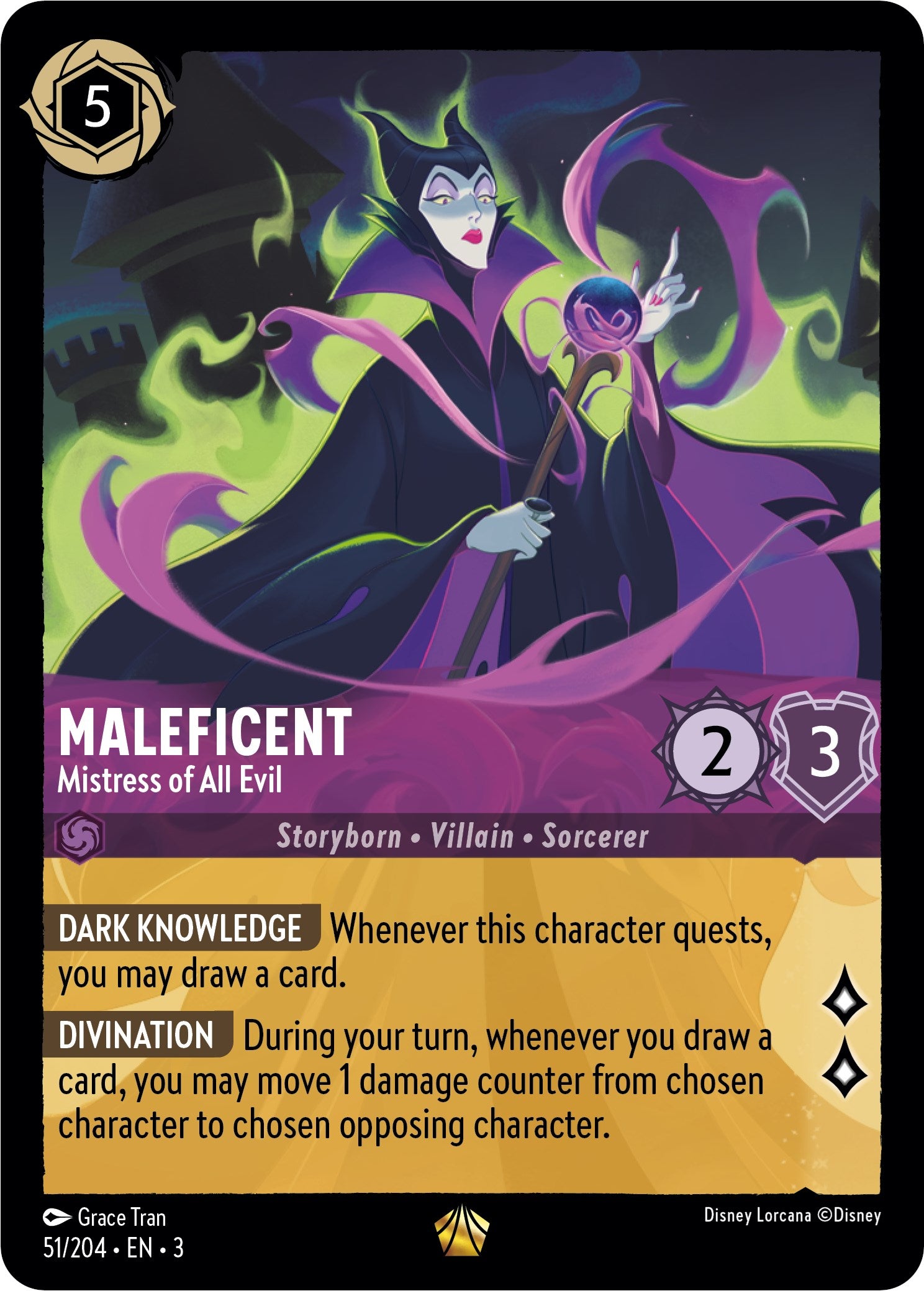 Maleficent - Mistress of All Evil (51/204) [Into the Inklands] | Fandemonia Ltd