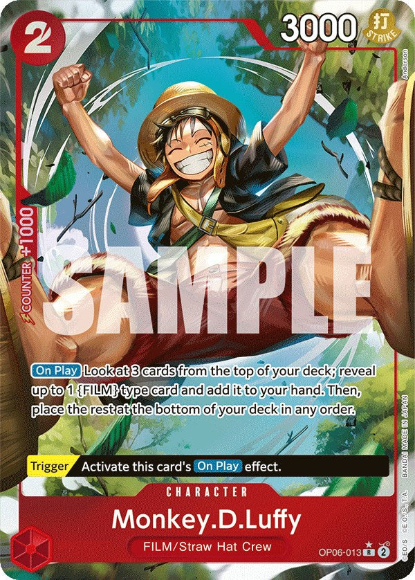 Monkey.D.Luffy (Alternate Art) [Wings of the Captain] | Fandemonia Ltd