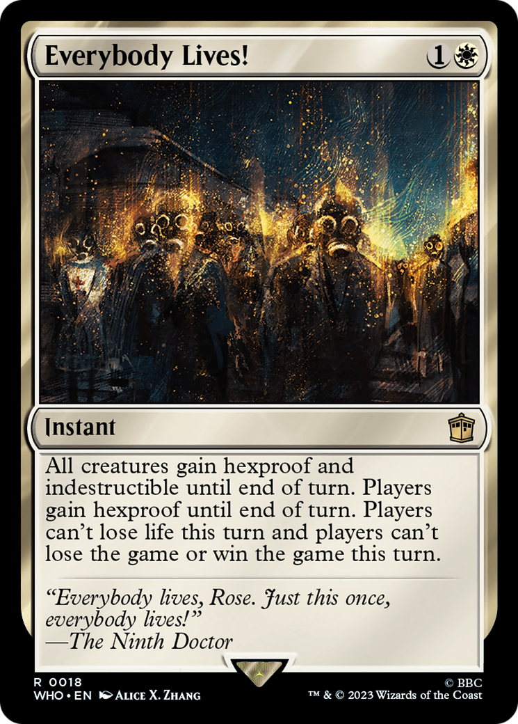 Everybody Lives! [Doctor Who] | Fandemonia Ltd