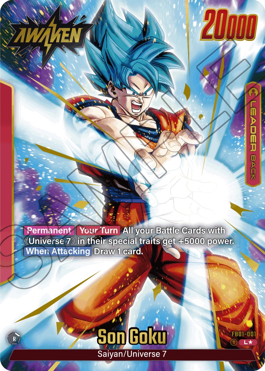 Son Goku (FB01-001) (Alternate Art) [Awakened Pulse] | Fandemonia Ltd
