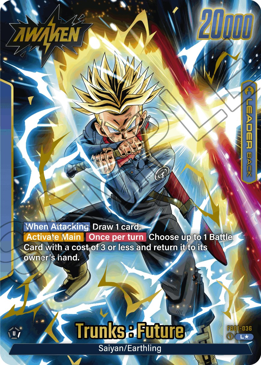 Trunks : Future (FB01-036) (Alternate Art) [Awakened Pulse] | Fandemonia Ltd