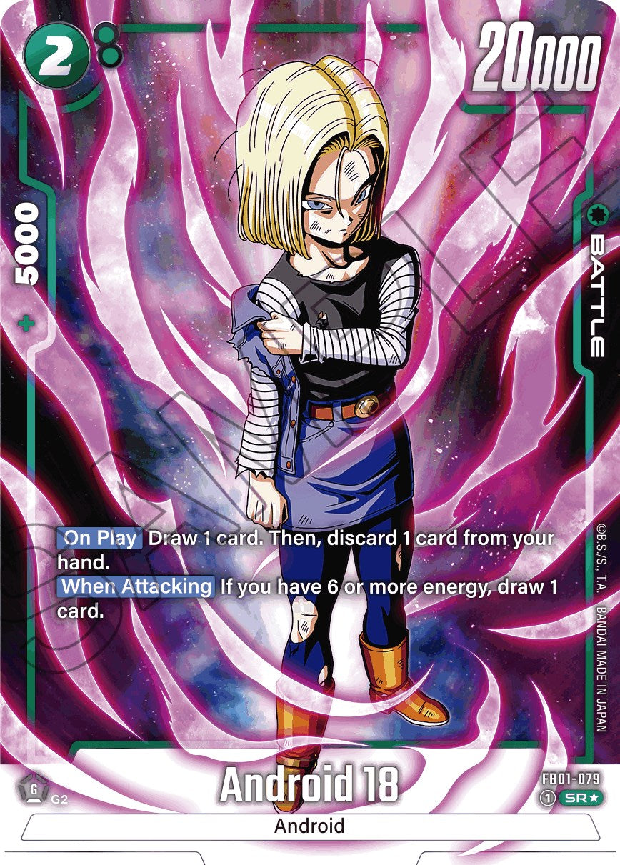 Android 18 (FB01-079) (Alternate Art) [Awakened Pulse] | Fandemonia Ltd